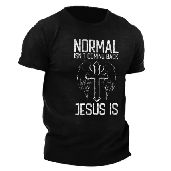 Retro stil T-skjorte menn sort