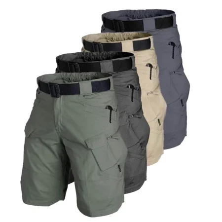 Shorts med belte